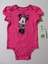 INFANT GIRLS DISNEY MINNIE MOUSE 1PC CREEPER SIZE 6/9 MONTHS NWT