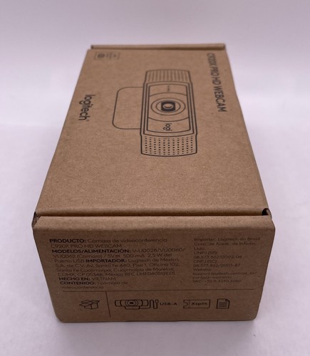 Logitech C920X Pro HD Webcam HD WEB CAM - Black - NEW! - Afbeelding 5 van 5