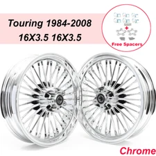 16x3.5 Fat Spoke Wheels for Harley Touring Electra Glide Ultra Road King Classic