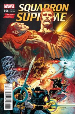 Squadron Supreme (2015) #   6 Cover D (9.2-NM) 2016
