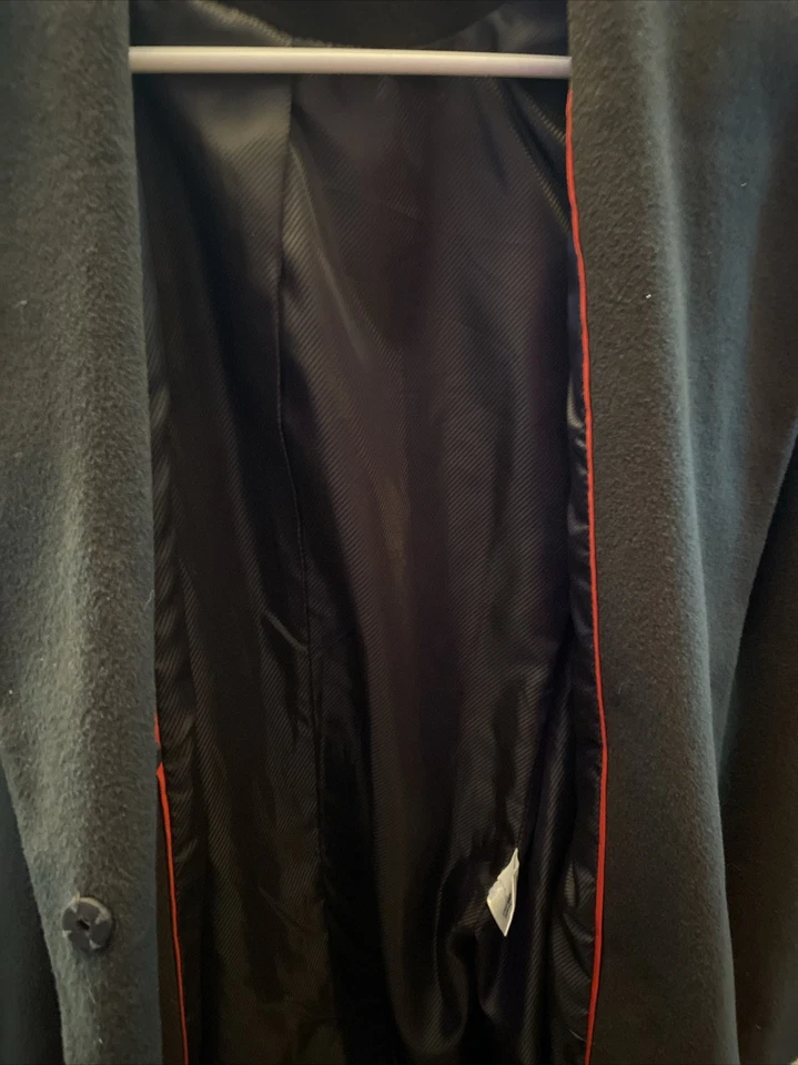 Calvin Klein New Wool Coat Size 4 Brown Wrap Tie Style NWOT - Image 3 of 4