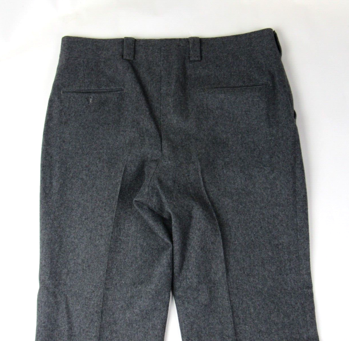 パンツ 60s-70s TALONzip marble wool wide slacks Vtg 60s 70s Majer Slacks Virgin Wool Dress Pants Talon Zip 36.5 x