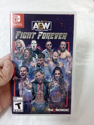 BOX ONLY) AEW: Fight Forever - Nintendo Switch **NO GAME