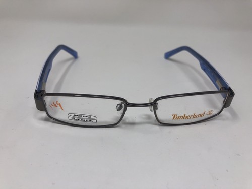 Timberland Eyeglasses Frame TB 5047 008 48-16-135 Gunmetal Blue Flex Hinge  UZ49 | eBay