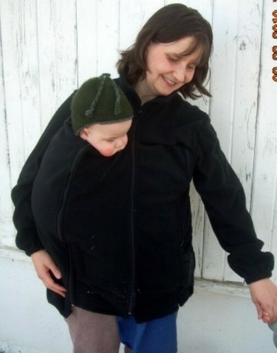 Chaqueta de lana para mamá y bebé - Imagen 5 de 5
