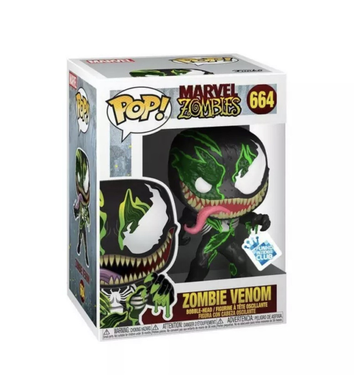 Funko Pop! Marvel Zombies: Zombie Venom #664 Gamestop Exclusive | eBay