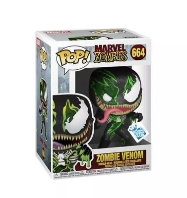 Funko Pop! Marvel Zombies: Zombie Venom #664 Gamestop Exclusive | eBay