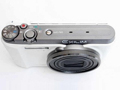 Casio Exilim EX-ZR1100 16.1MP Point & Shoot Digital Camera White 