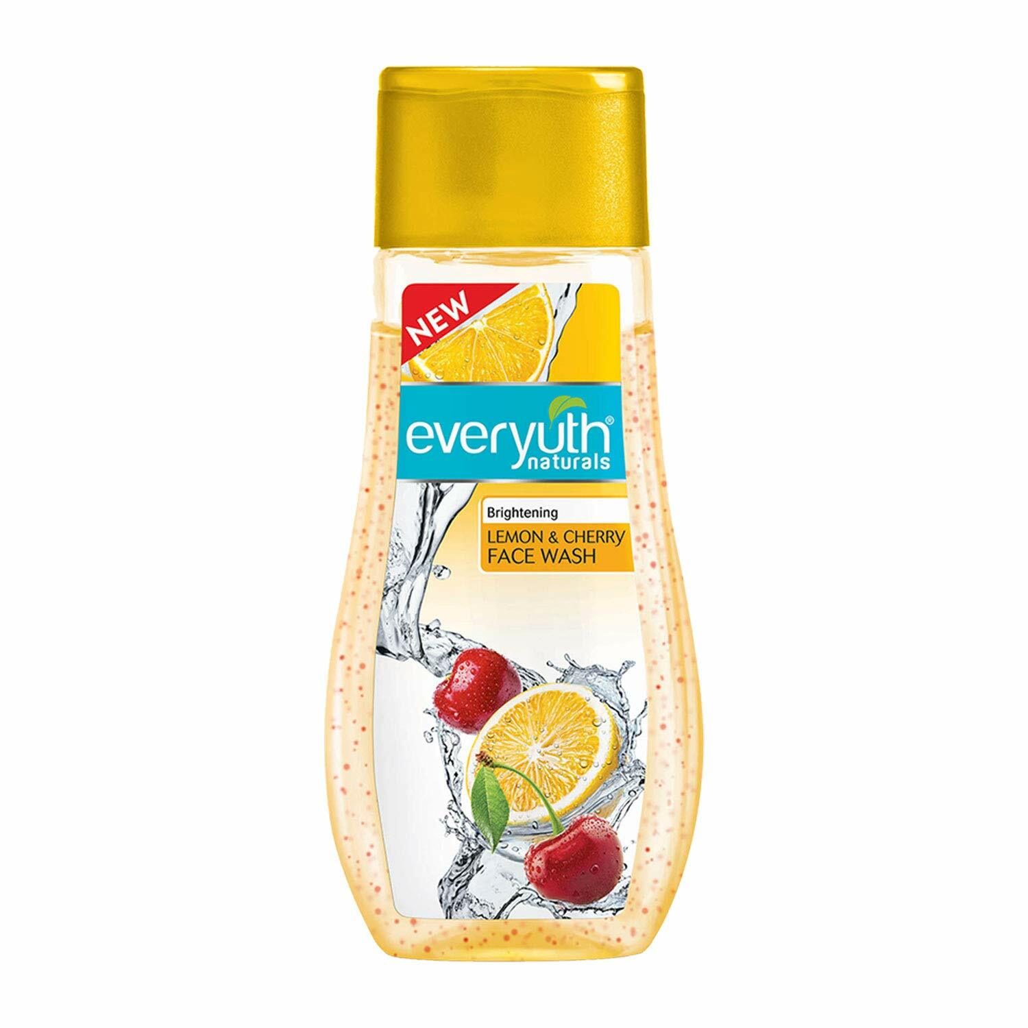 everyuth lemon and cherry face wash