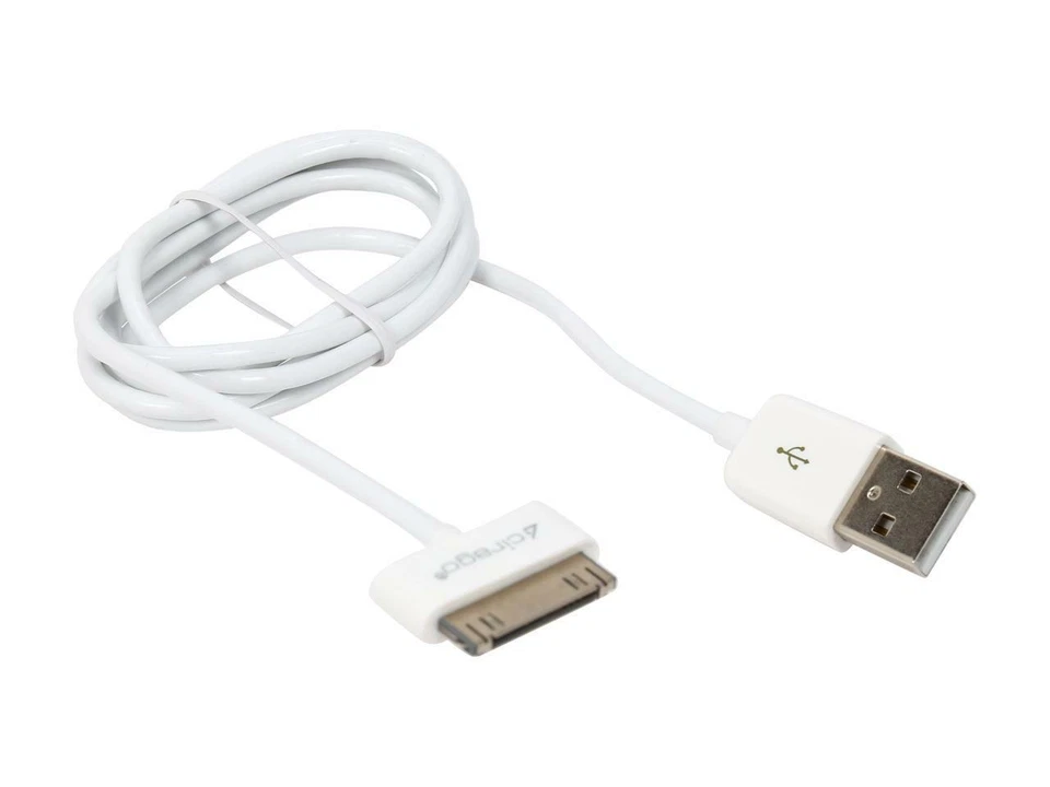 Cirago Charge + Sync Cable USB-A To 30-Pin Connector, 3 Feet iPhone iPad iPod - Image 4 of 4