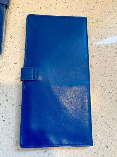 GOGO WORLDWIDE VACATIONS Geldbörse blau Reisepass oder Papiere + Kofferanhänger - NEU! - Bild 3 von 11