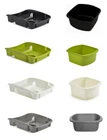 Plastic Large Dish Drainer & Large Washing Up Bowl Set Storage Holder Plate Rack