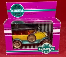 1:46 GAMA Oldtimer 1911 Fiat Sedan Convertible Mint New In Box West Germany #991