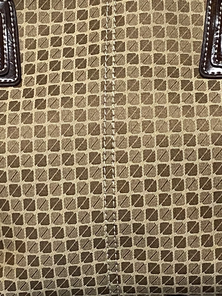 Сумочка Nine & Co. классический стиль коричневый материал корпус кожа двойная ручка работа - Изображение 3 из 4