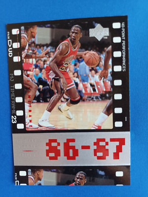 1998-99 UPPER DECK MICHAEL JORDAN MJ TIMEFRAME #12 40 POINT PERFORMANCES
