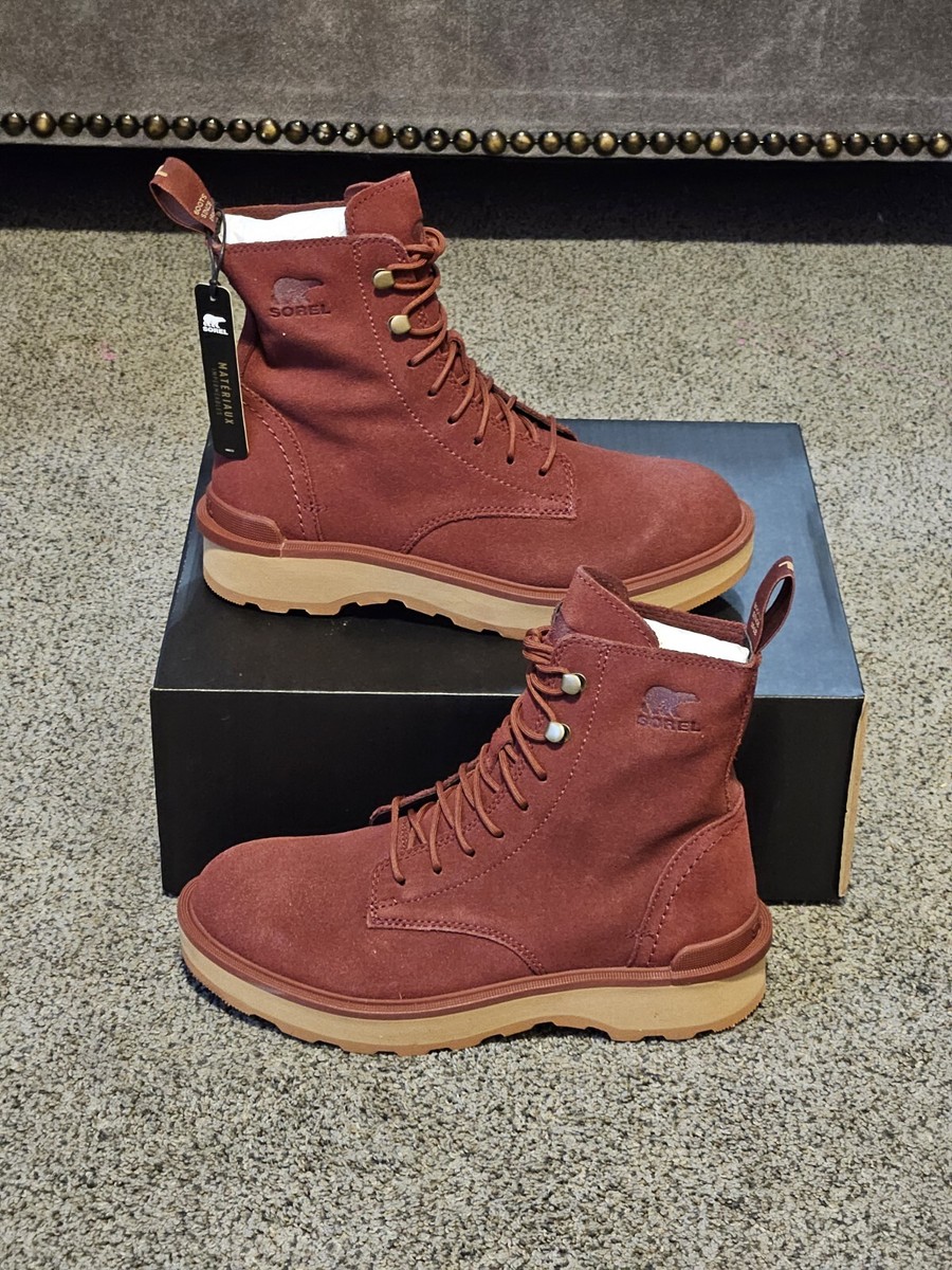 Sorel Hi Line Lace Up Waterproof Boots-7-SPICE