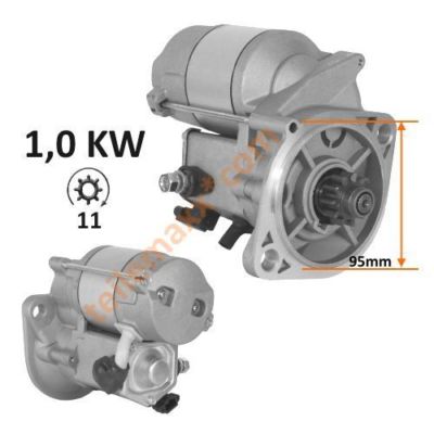 Starter For Yanmar 3TNA72 John Deere Mustang 119620-77011 128000