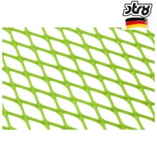 GRIGLIA RACING 30 X 30 MAGLIA FINE VERDE FLUO TUNING RETE ACCIAIO GREEN STR8