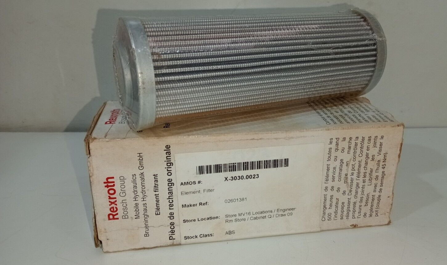 Rexroth Bosch 02601381 Filter Element(FREE SHIPPING)