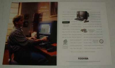 1996 Toshiba Infinia Computer Ad - With InTouch