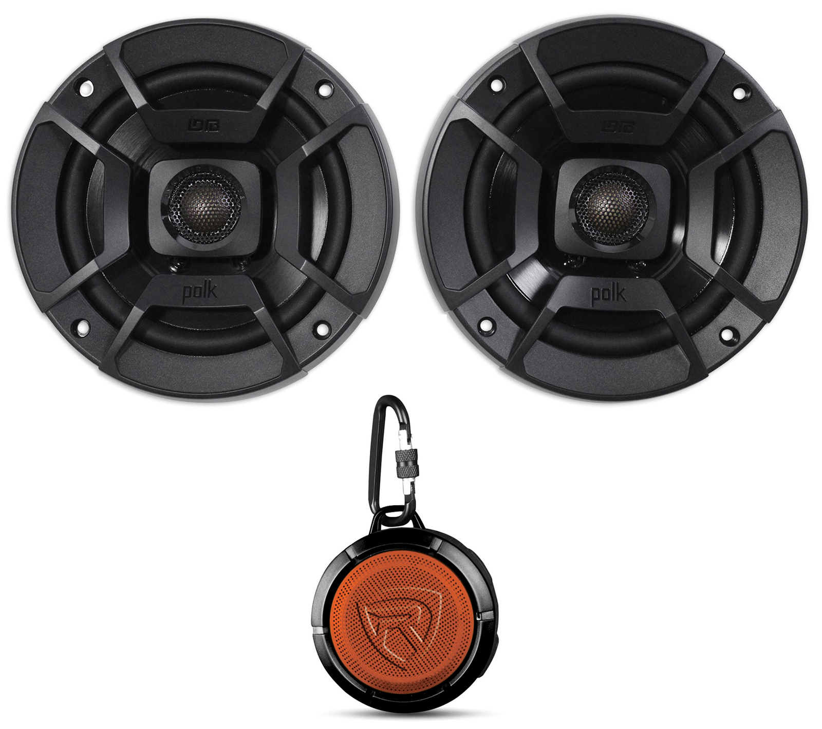 2 Автомобильные Морскиемотоциклетные колонки Polk Audio DB522 525 мощностью 600 Вт Динамик 8590₽