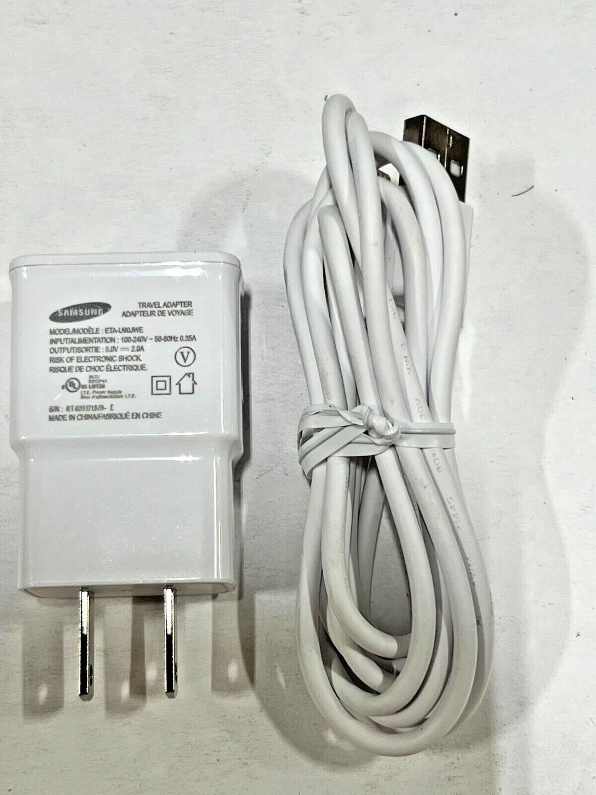 Original OEM Samsung Galaxy S4 USB Data Cable+Home/Wall Charger ETA-U90JWE  2 AMP | eBay