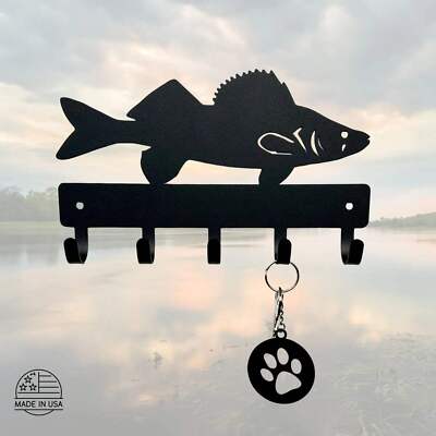 Walleye Key Holder   A Catch for Your Keys- Made in USA