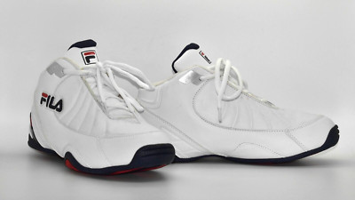A8 NEW FILA Boys DLS Foam White Slam-Basketball Shoes 3BM00645-125 Size 6.5