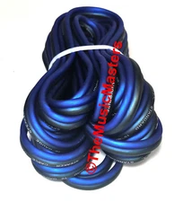 10 Gauge 30' ft SPEAKER WIRE Blue Black Premium HQ Car Audio Home Stereo Cable