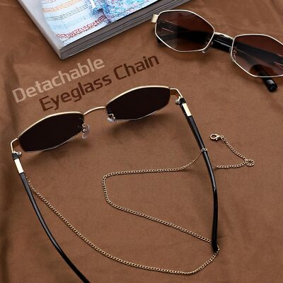Hexagon Sunglasses Womens Trendy 2024, Retro Designer Metal  display picture 1