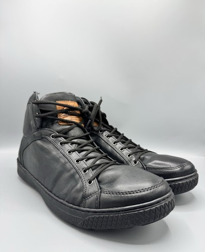 Sandro Moscoloni Men's Wisconsin High-Top Sneaker Shoes, Black, Size 11.5 D - Picture 5 of 12