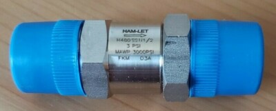 NEW Ham-Let H480SSN1/21/3PSI - SS check valve 1/2'' male NPT
