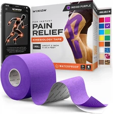 Kinesiology Tape-Incredible Support for Athletic Sports and Recovery+Free Tap...