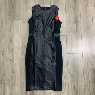 leather dress shirt mens Black Leather Lace Up Pullover Shirt with Side Zippers #MS854LK ()