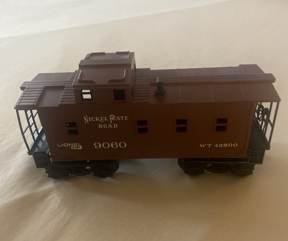 Lionel Complete 027 Gauge Electric Train Set Steam Engine 8040 Nickel