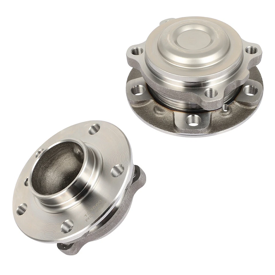 2pcs Front RWD Wheel Hub Bearings For BMW 528i 535i 550i 640i 650i 740i 750i Foto 3 de 4