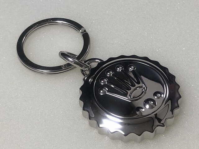 Rolex Keychain Silver Keyring Bag Charm Crown Novelty