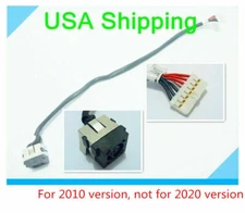 Original DC IN power jack cable For Dell Vostro 3400 charging port 50.4ES08.001