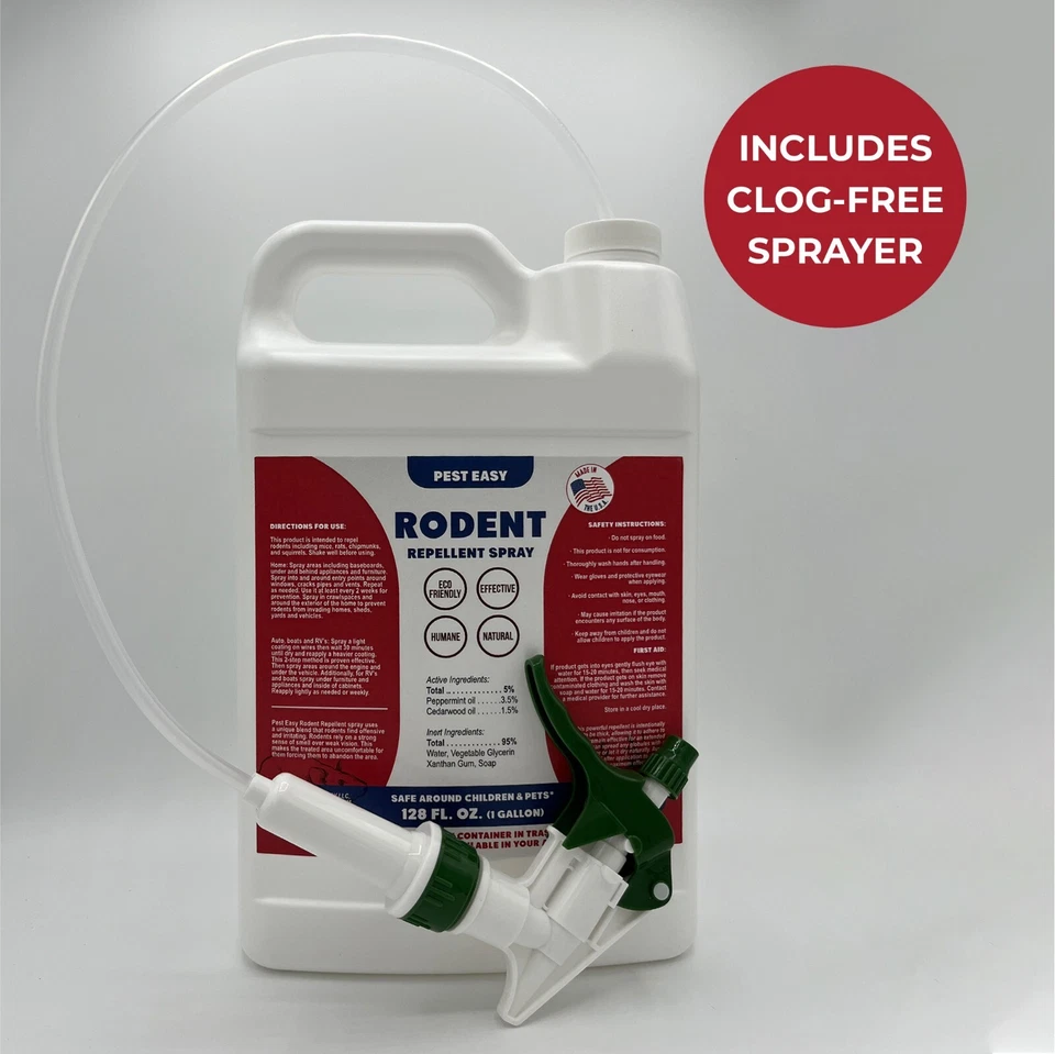 Peppermint Oil Mice, Rodent Spray - Instant results, goes to work immediately. - Image 2 of 4