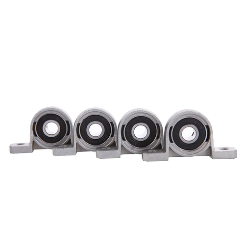 Eowpower 4 Pieces 8 Mm Bore Diameter Ball Mounted Pillow Block Insert Bearings - Picture 2 of 12