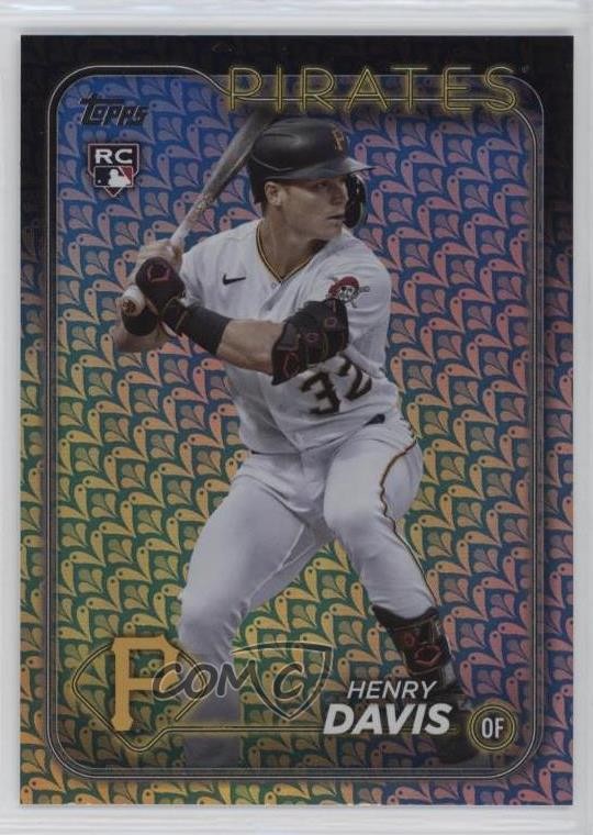 2024 Topps Series 1 Holiday Henry Davis #295 4z8
