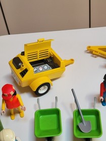 Playmobil Lot Road Construction, City Garbage Crew, 3759, 3745, 3756, 3780 PARTS
