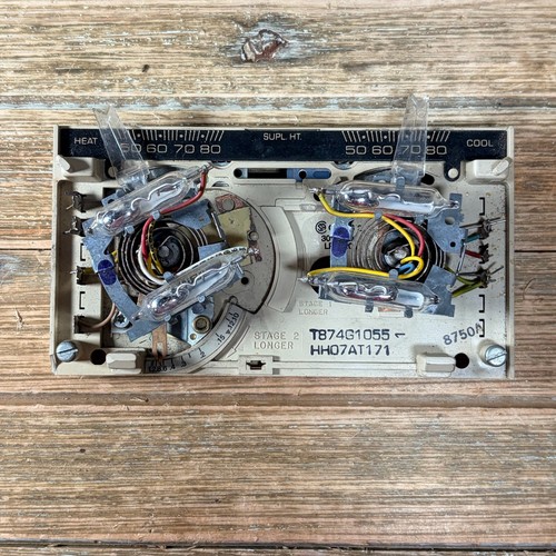 Vintage Honeywell T874G1055 / HH07AT171 Thermostat *READ DESC*