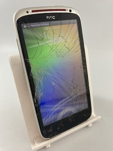 HTC Sensation XE weiß entsperrt 4GB 4,3" DualCore 8MP Android Smartphone gesprungen