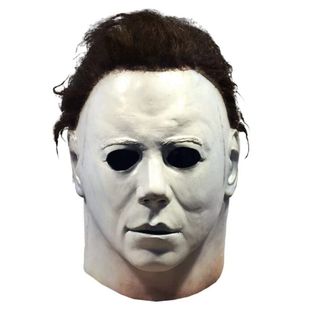 Michael Myers Mask 1978 Halloween Cosplay Full Head Scary Horror Murderer USA
