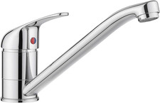 JASSFERRY Single Top Lever Kitchen Mixer Tap - Solid Brass Monobloc Design 360°