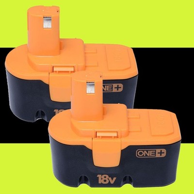 2 Stück Ersatz für Ryobi 18 V 18 Volt PLUS 4800mAh Akku P100 13022 ABP1801 NI-MH