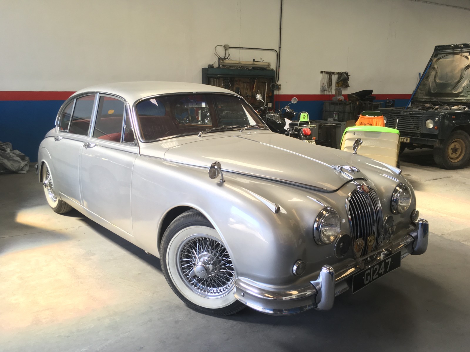 1960 Jaguar Mk II Mk 2 LHD 3.8 Auto With Overdrive US Export Sedan Original