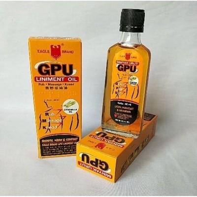 GPU Cap Lang Massage Oil Treatment Pain Warm Relief Back Pain for Pains & Joints