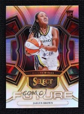 2024 Panini Select WNBA Select Future Silver Prizm Jaelyn Brown #8 1e88
